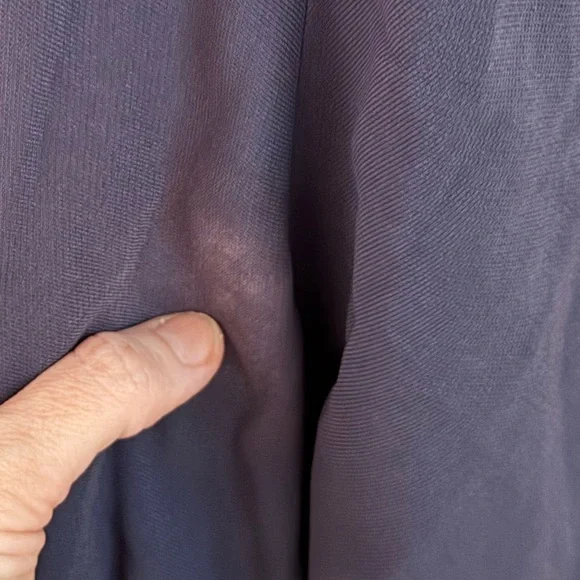 SIMKHAI sequoia pleated combo sleeveless v-neck dress size 8 - Picture 8 of 8